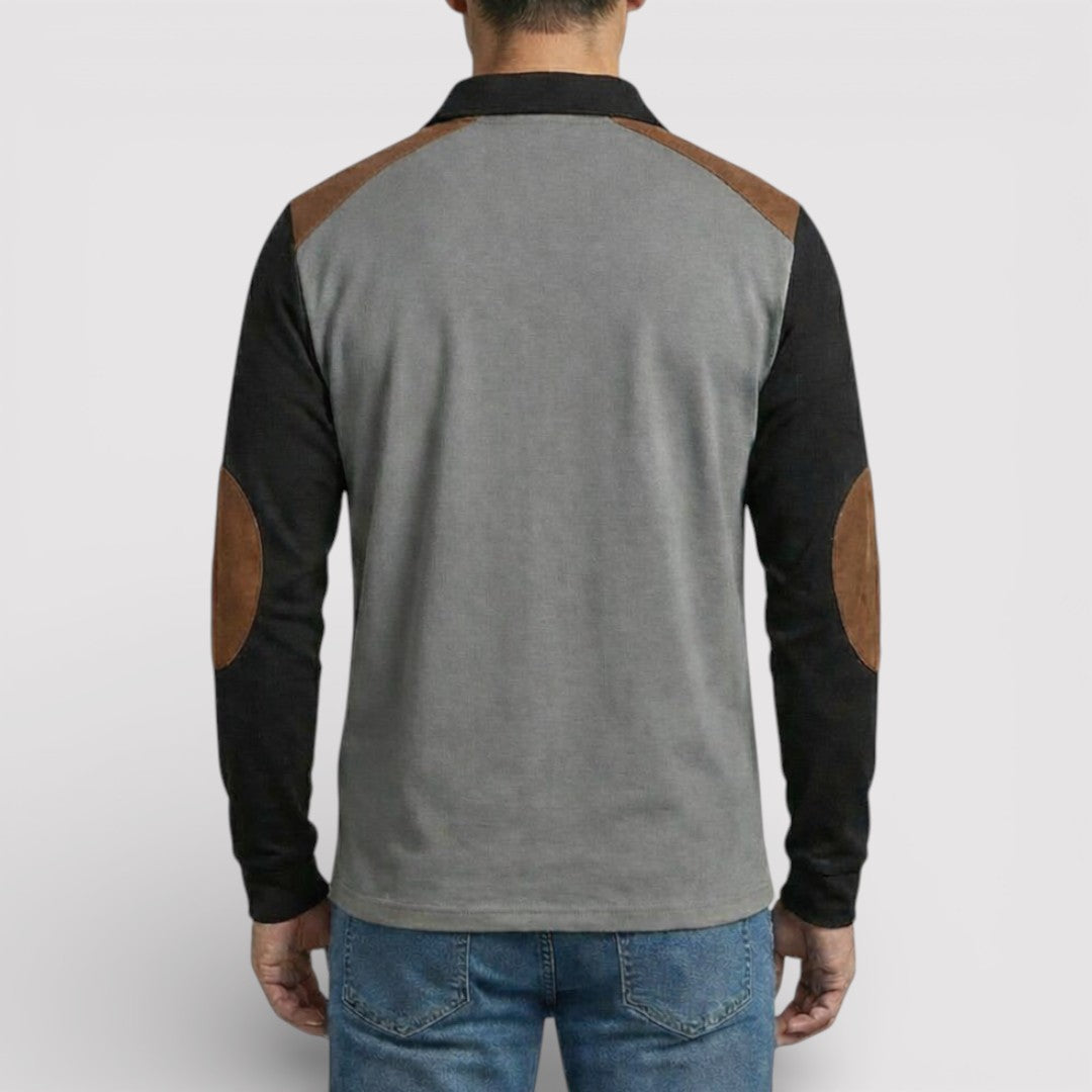 NIEL 軽量ハーフジップ・セーター