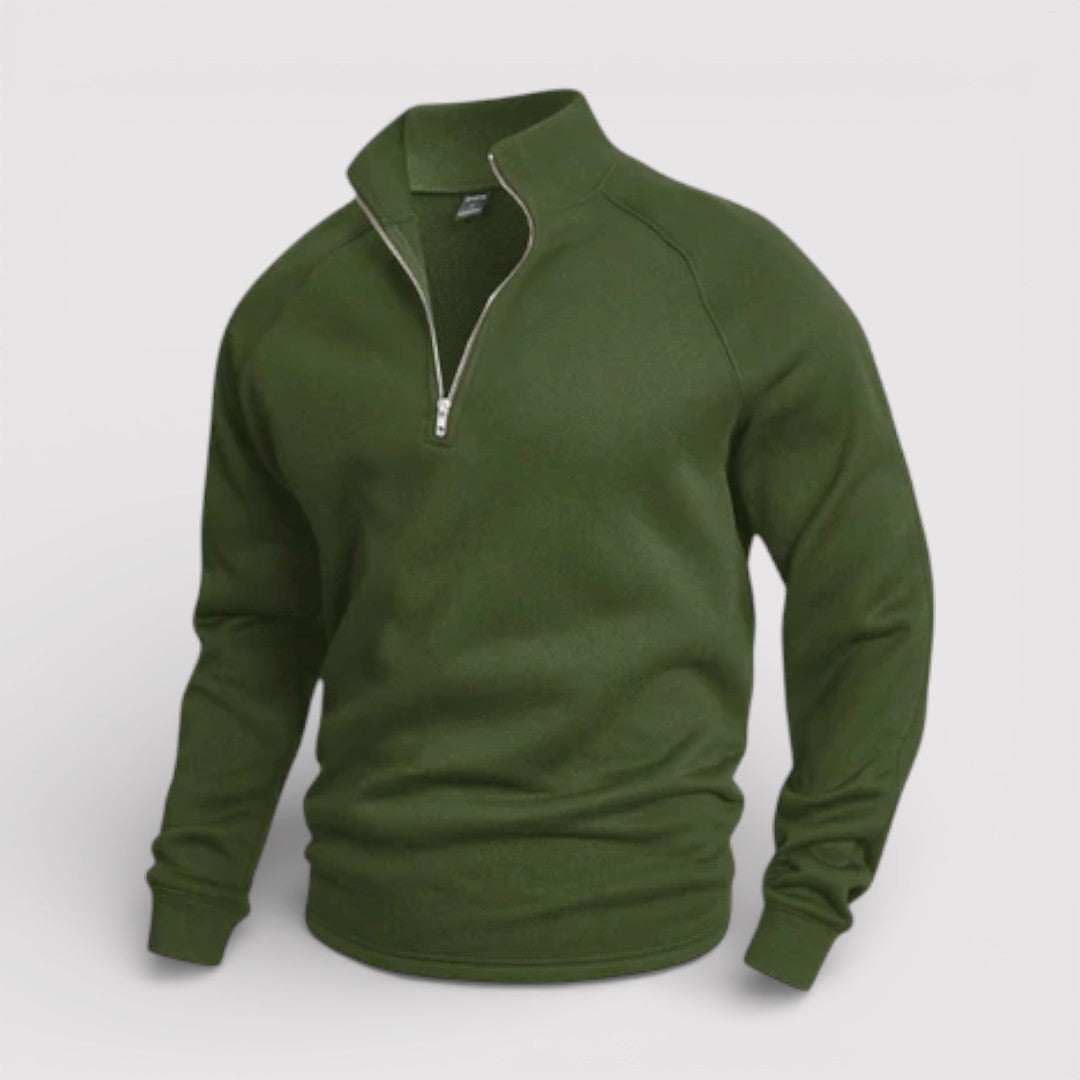 SVEN レギュラー・ハーフジップ・ニット