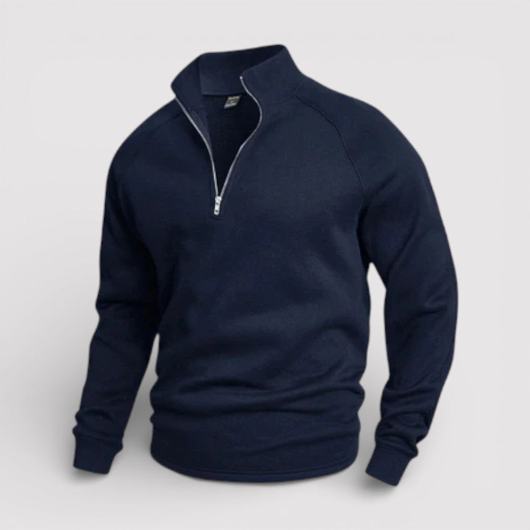 SVEN レギュラー・ハーフジップ・ニット