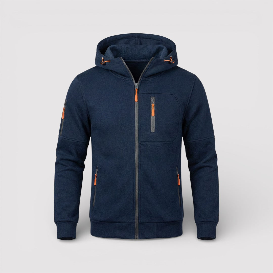 KAEL 通気性ジップパーカー