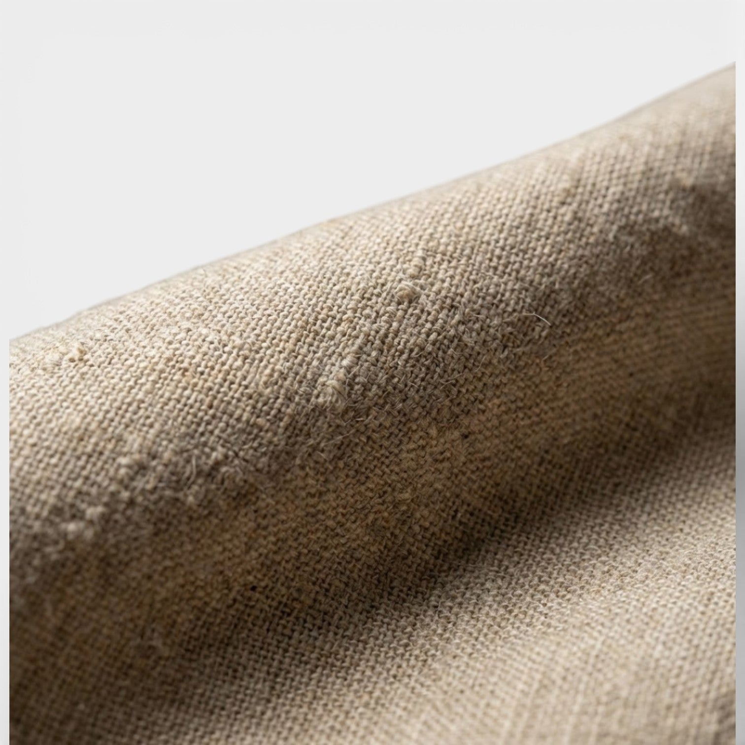 ELVIN リネン混レギュラーシャツ