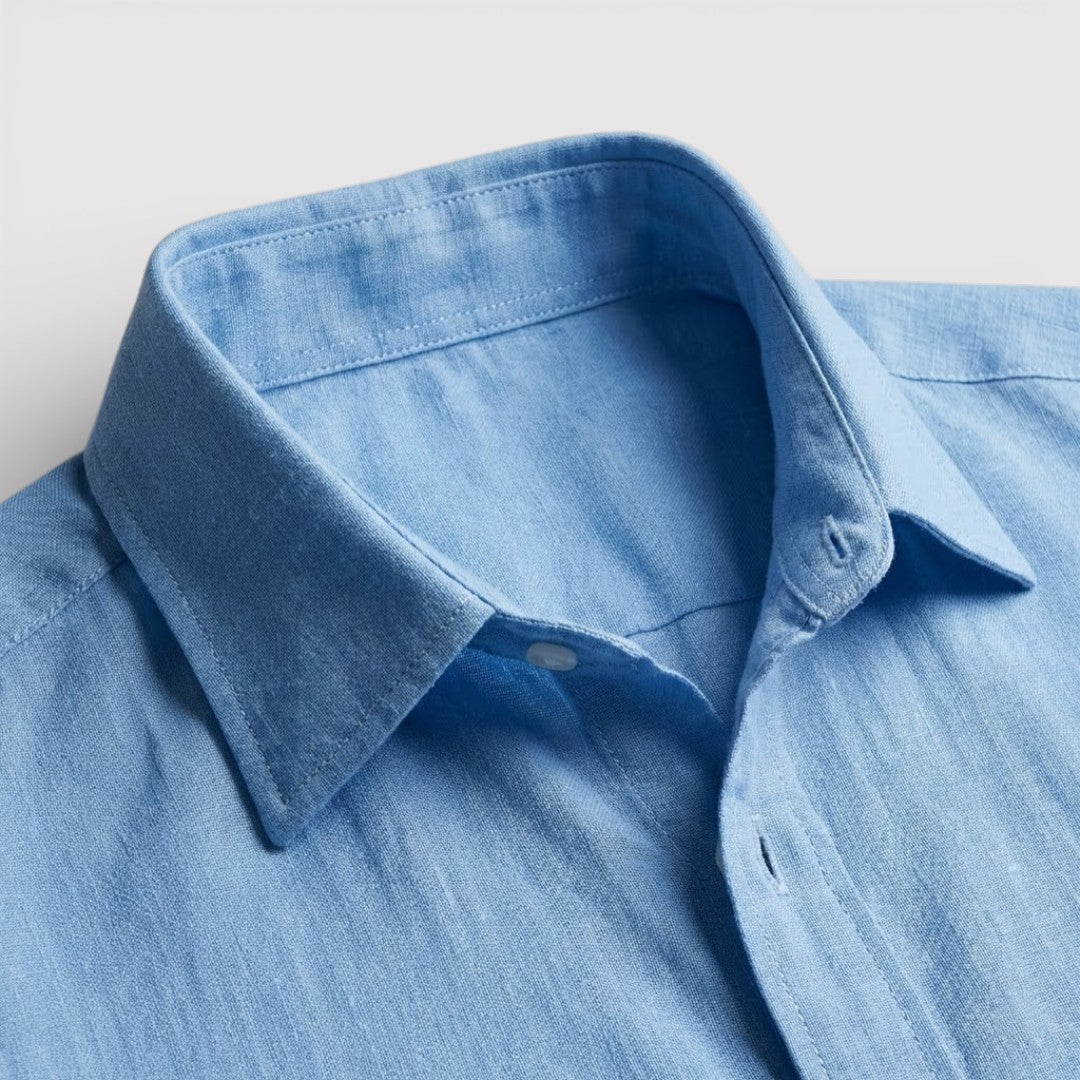 FABIO 春夏リネン・ポロシャツ