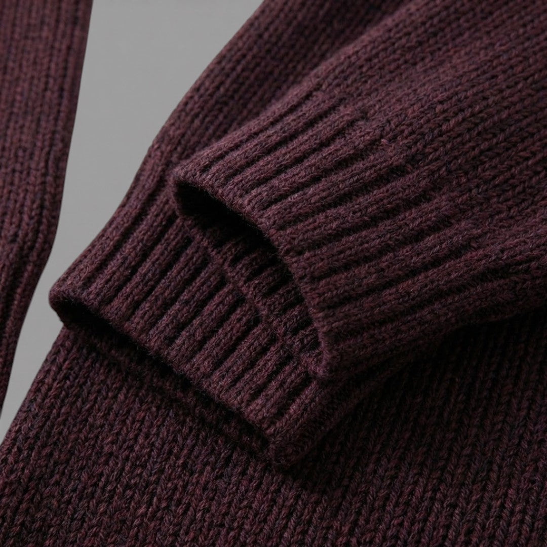 VIDO レギュラー・スタンドカラー・セーター