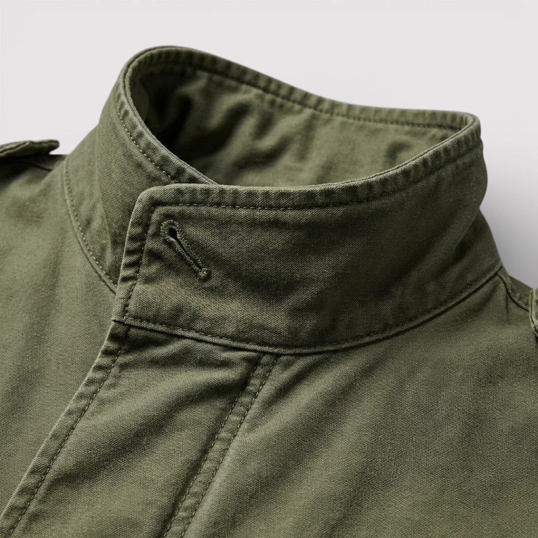 ARNEO 通気性フィールドミリタリージャケット