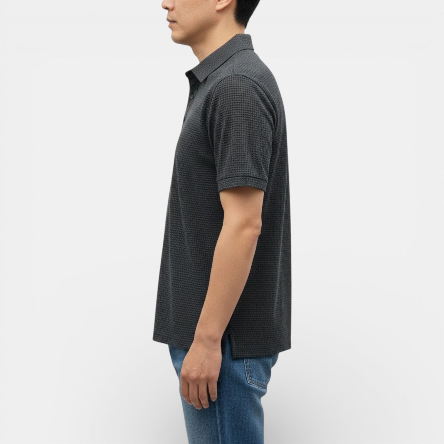 KENT 通気性ワッフル・ポロ
