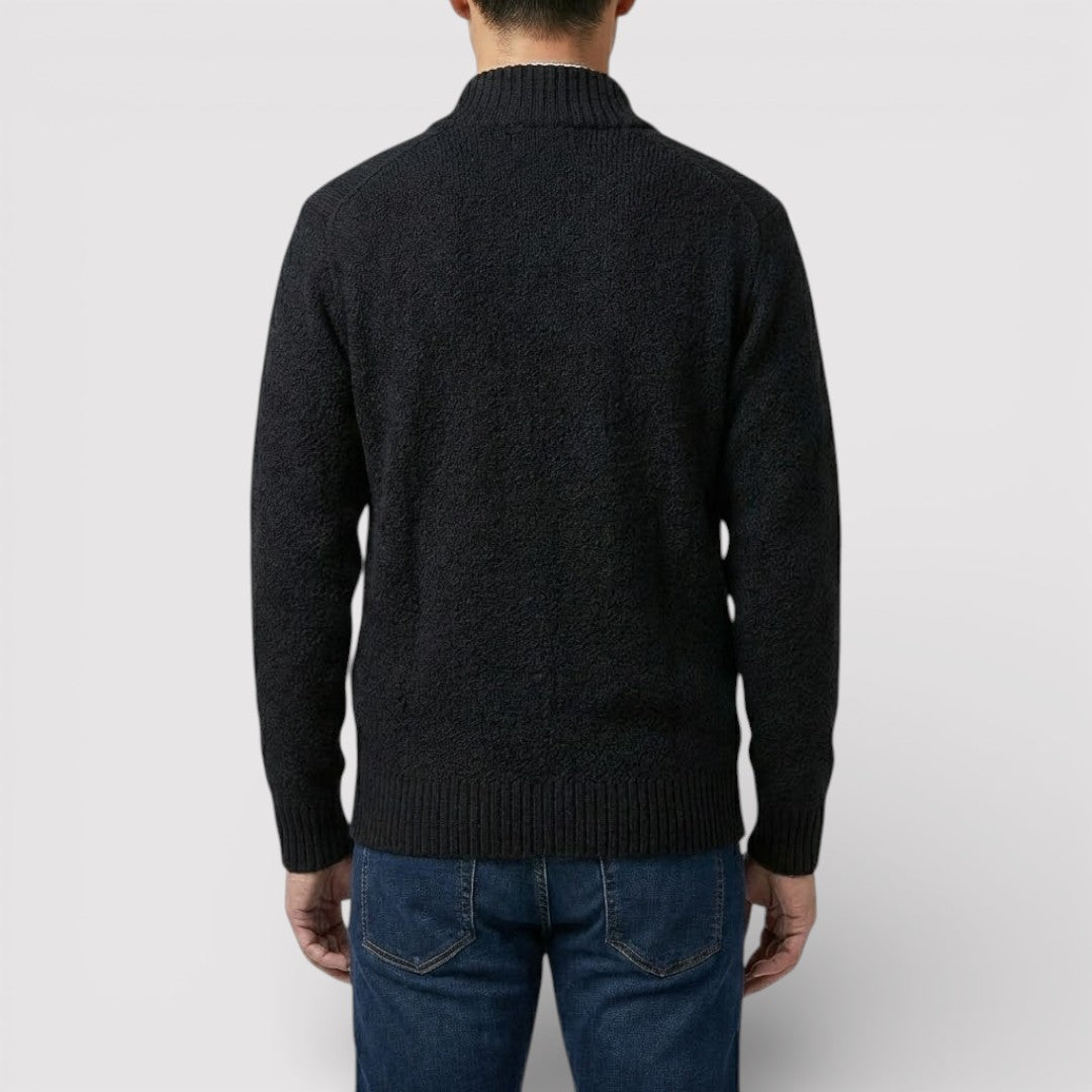 VIDO レギュラー・スタンドカラー・セーター