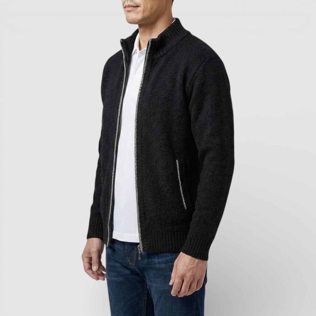 VIDO レギュラー・スタンドカラー・セーター