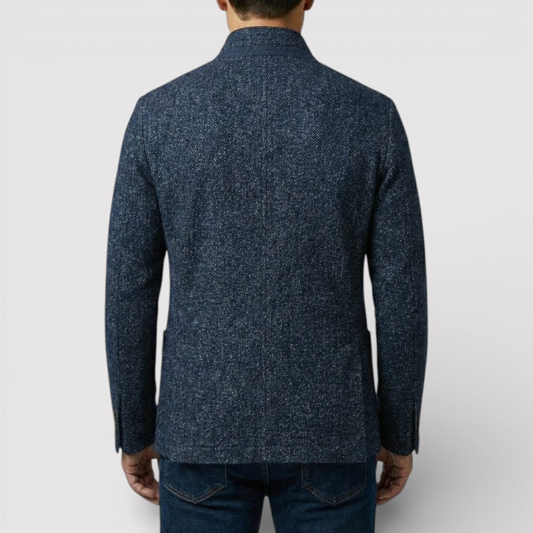 HEIKO ストレッチ・スタンドカラー・ブレザー