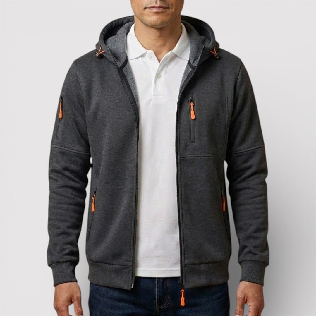 KAEL 通気性ジップパーカー