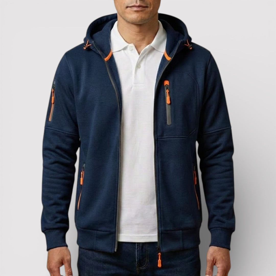 KAEL 通気性ジップパーカー