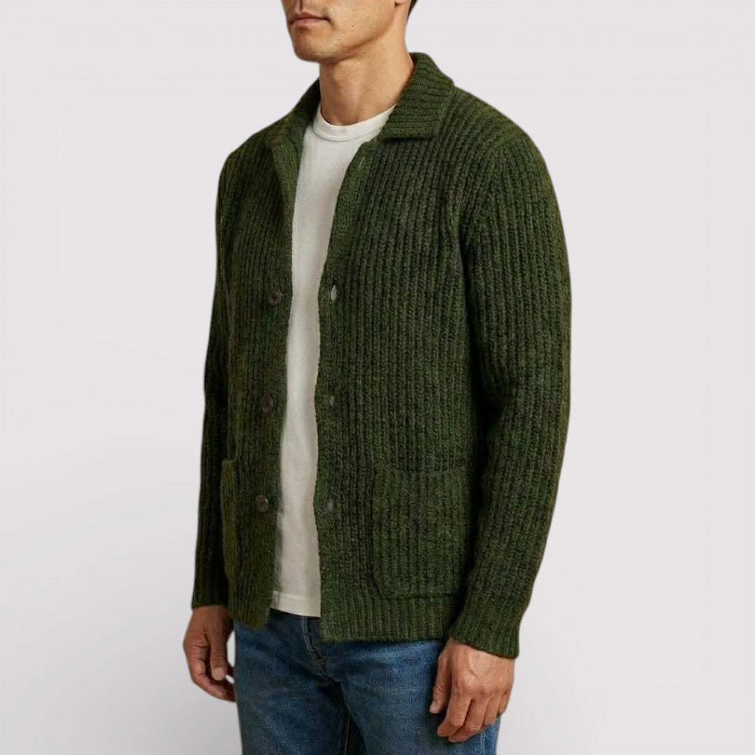 ALWIN レギュラーリブニットセーター