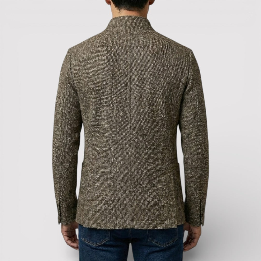 HEIKO ストレッチ・スタンドカラー・ブレザー