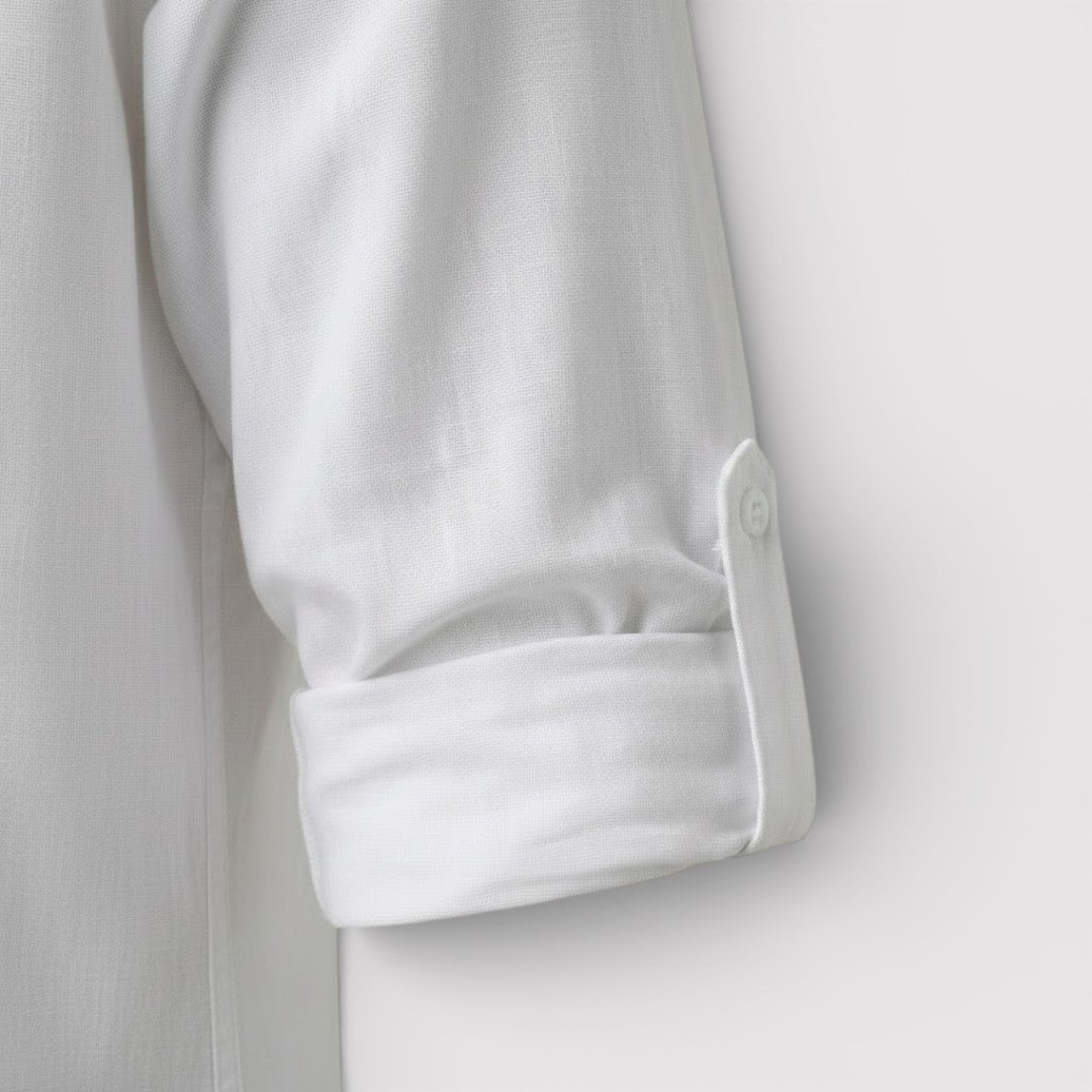 BRENO 春夏バンドカラーシャツ