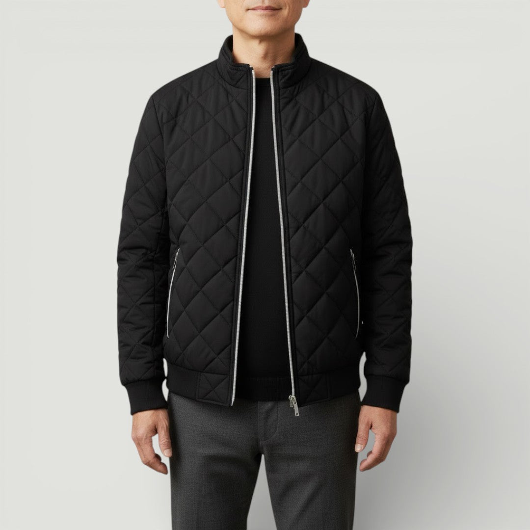 BERT キルティング・ジップ・ジャケット