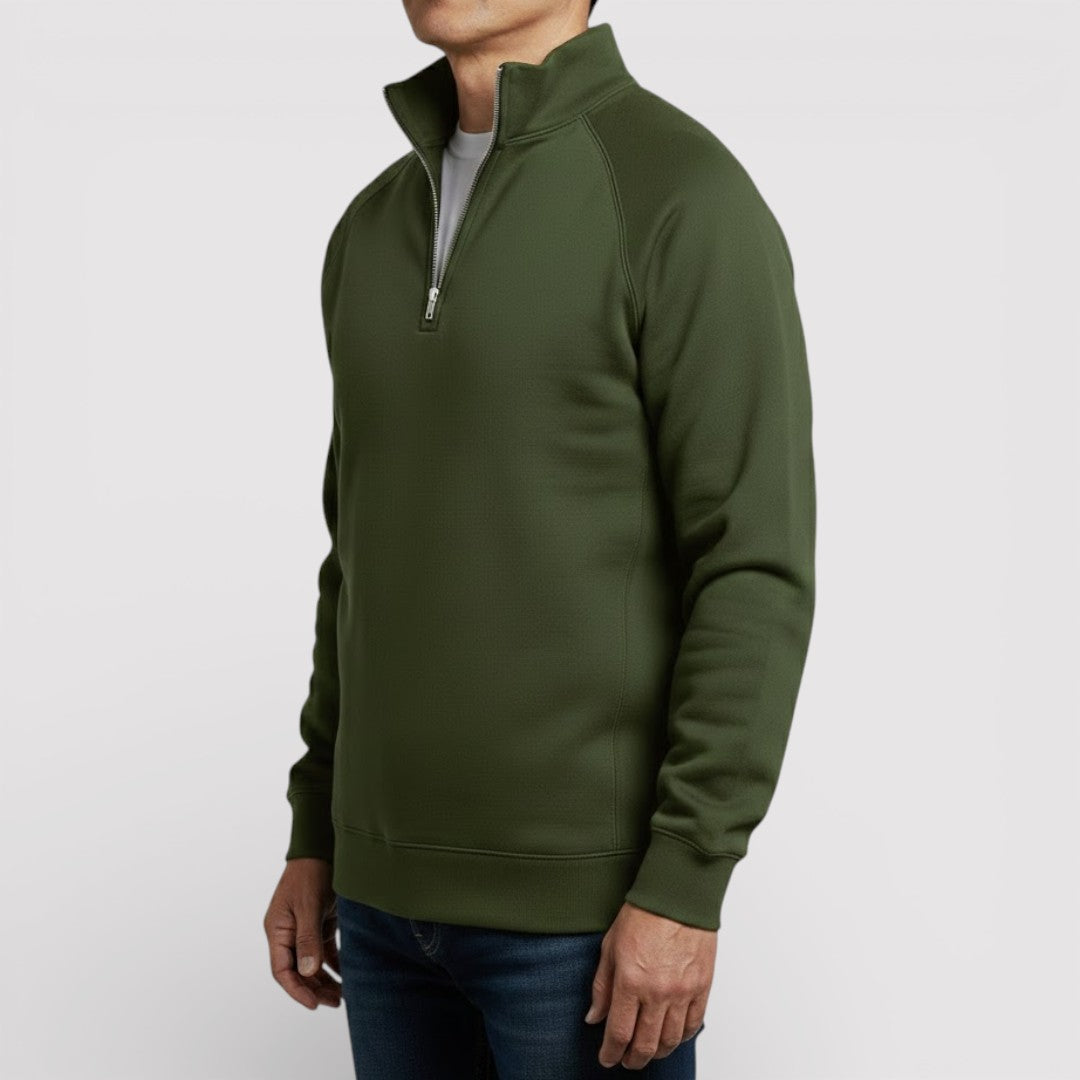 SVEN レギュラー・ハーフジップ・ニット