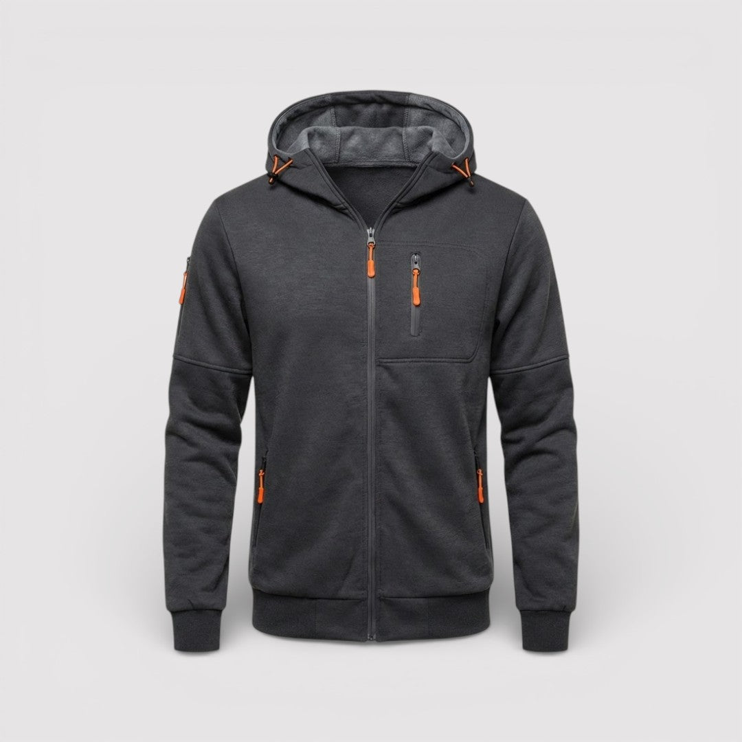 KAEL 通気性ジップパーカー