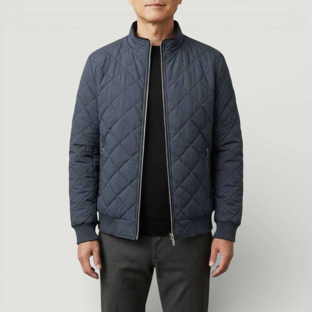 BERT キルティング・ジップ・ジャケット