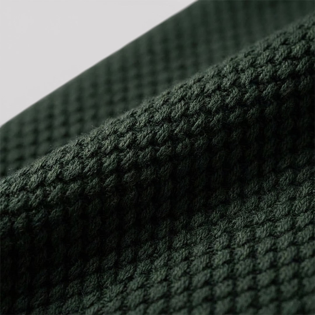 ラグジュアリーなボタンなしポロシャツ