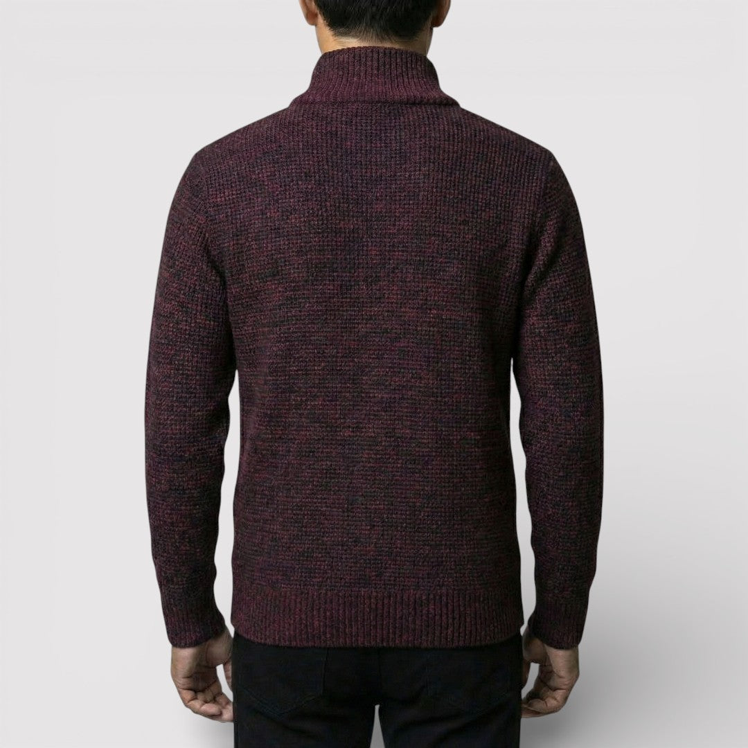 ERIK パネル中わたニット・ジャケット