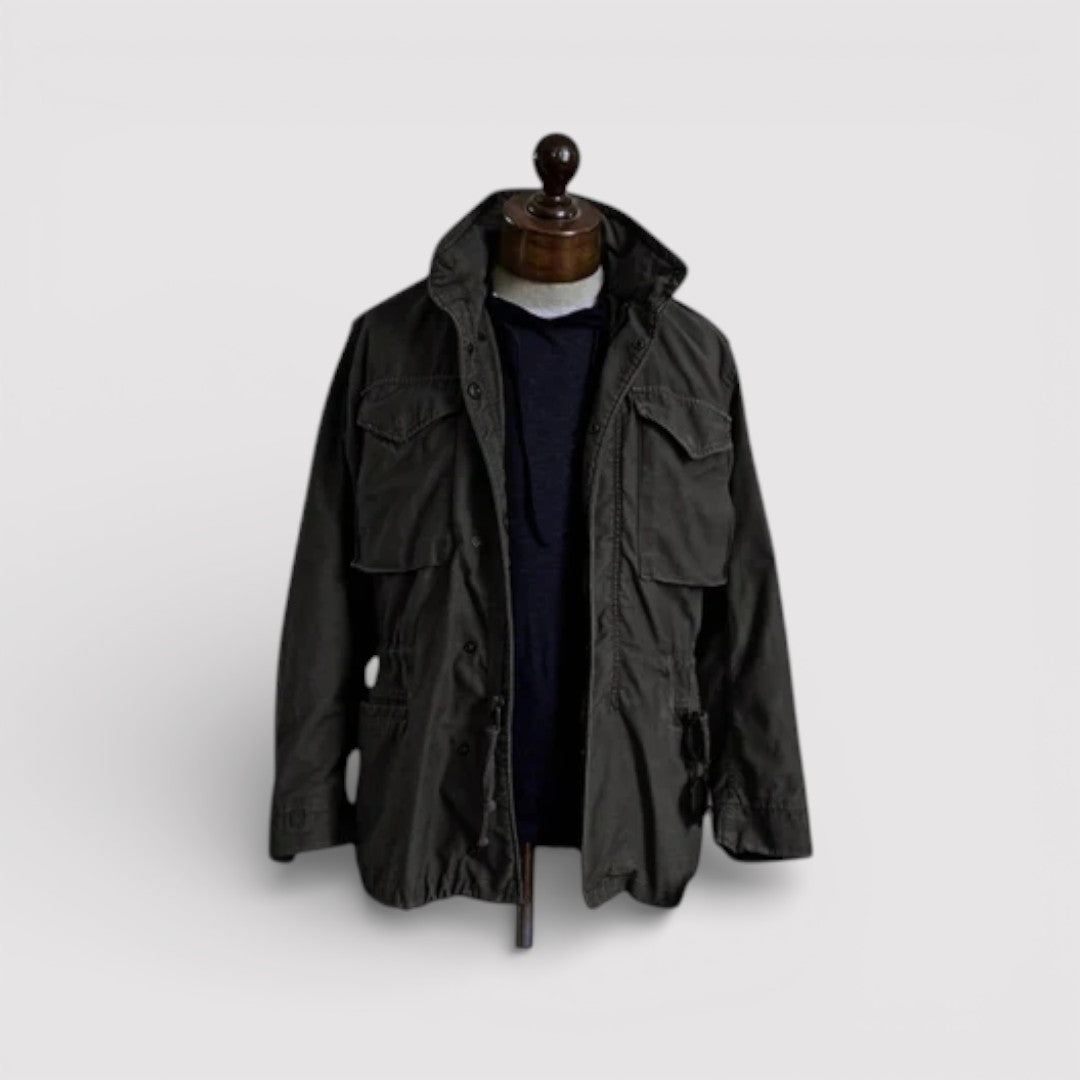 ARNEO 通気性フィールドミリタリージャケット