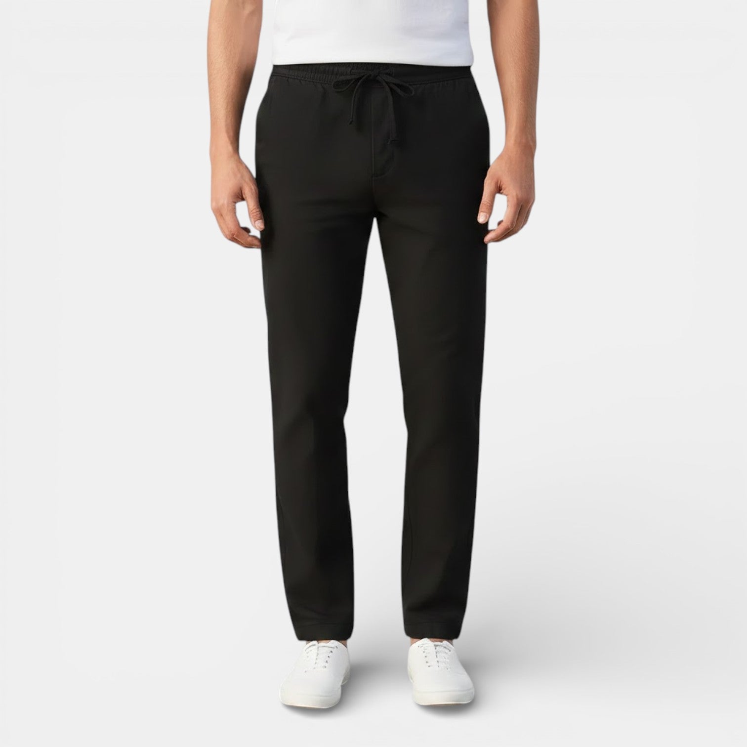 ARON 通気性テーパードパンツ