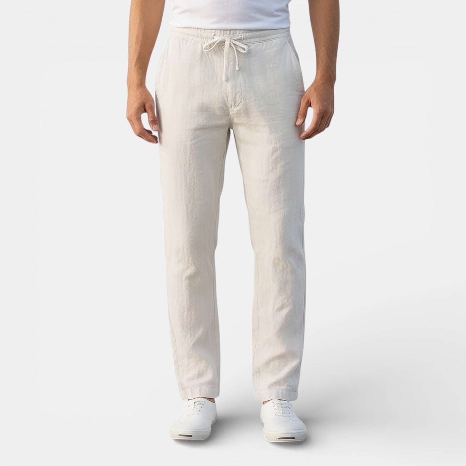 ARON 通気性テーパードパンツ