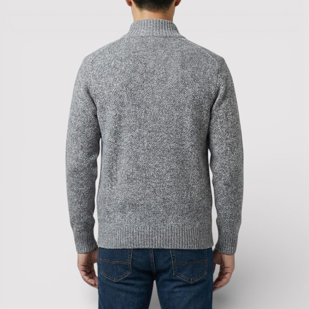 VIDO レギュラー・スタンドカラー・セーター