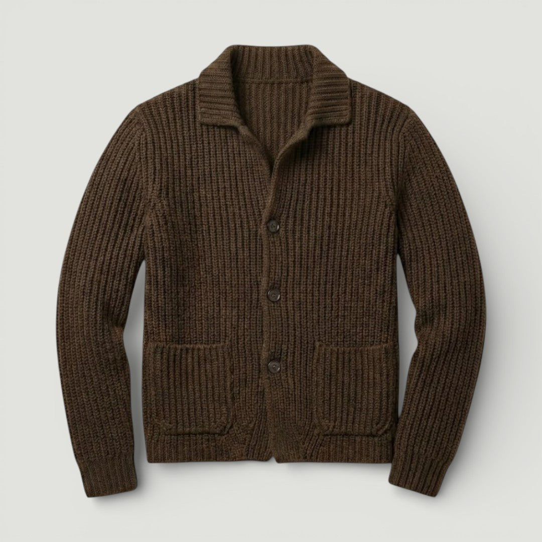 ALWIN レギュラーリブニットセーター