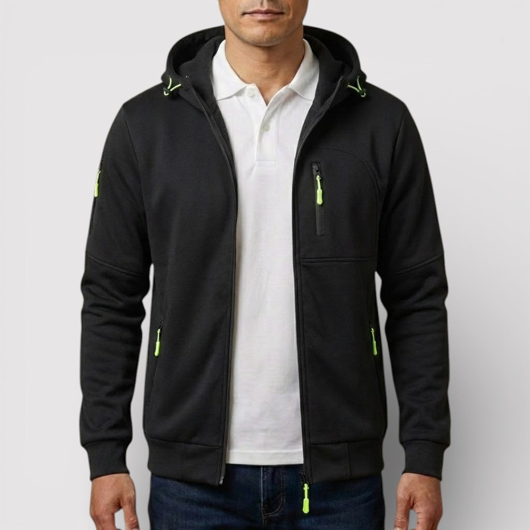 KAEL 通気性ジップパーカー