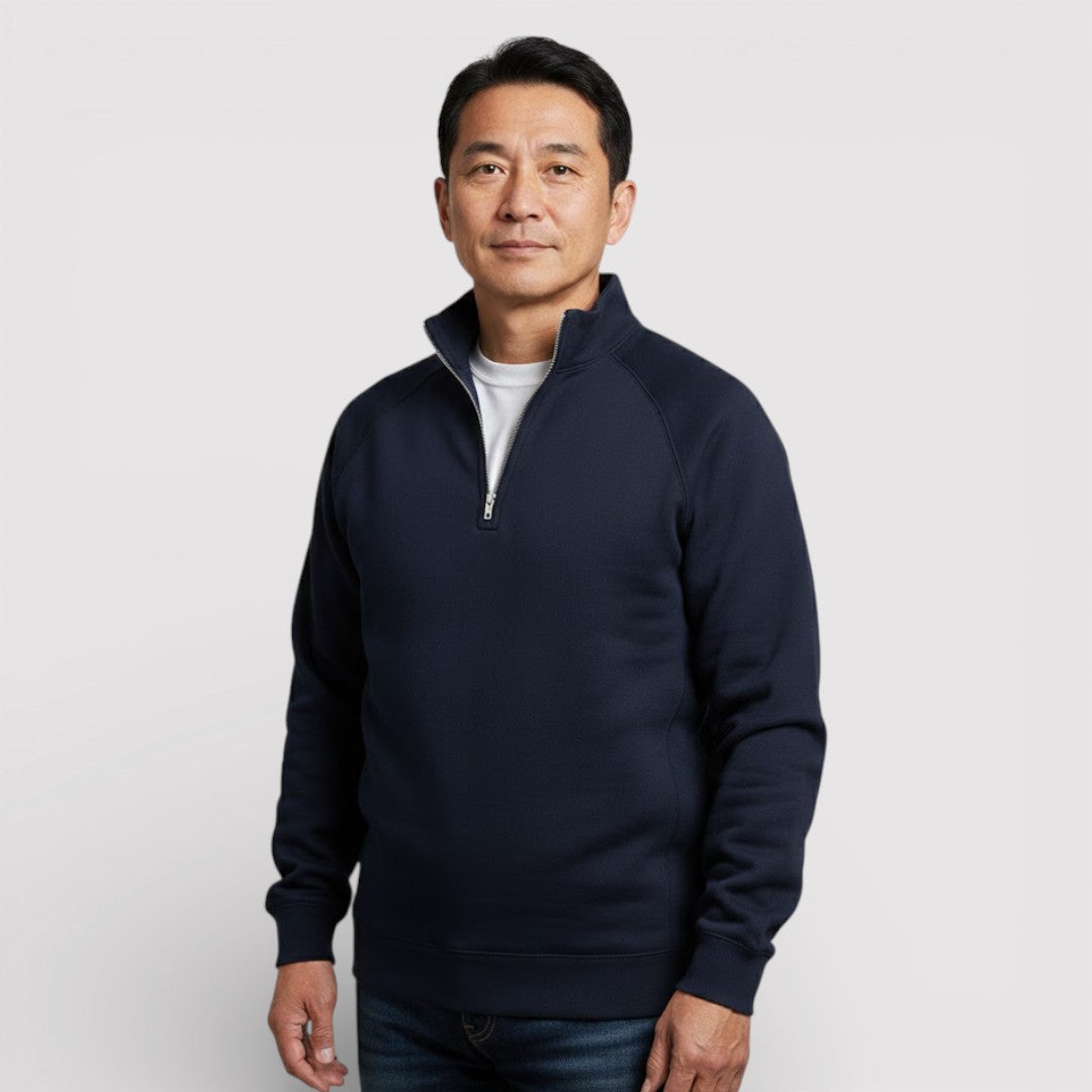 SVEN レギュラー・ハーフジップ・ニット