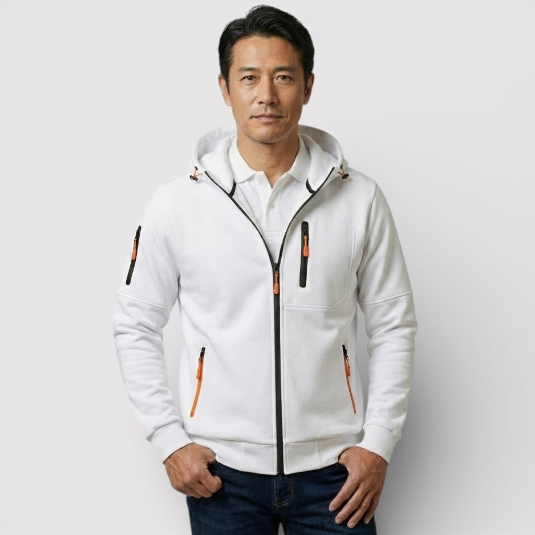 KAEL 通気性ジップパーカー