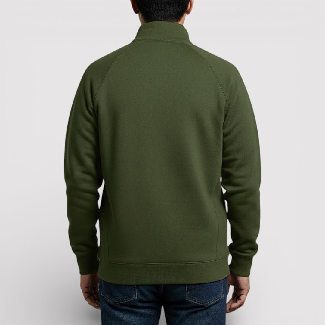 SVEN レギュラー・ハーフジップ・ニット