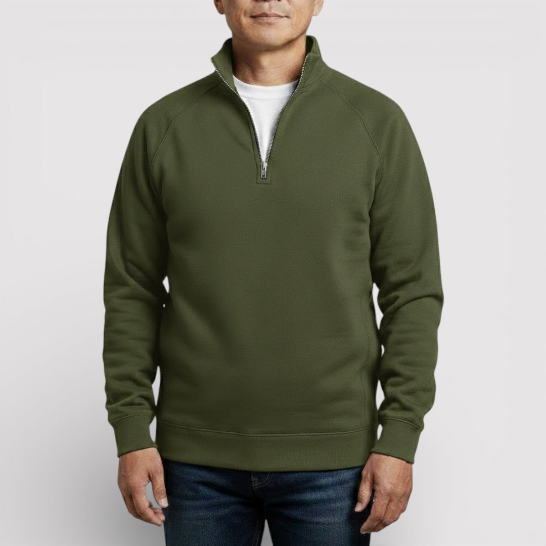 SVEN レギュラー・ハーフジップ・ニット